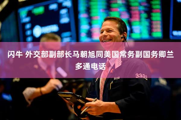 闪牛 外交部副部长马朝旭同美国常务副国务卿兰多通电话