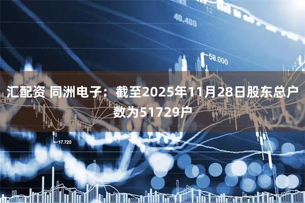 汇配资 同洲电子：截至2025年11月28日股东总户数为51729户